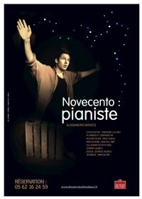Novecento : pianiste. Du 4 au 6 décembre 2014 à Toulouse. Haute-Garonne.  20H30